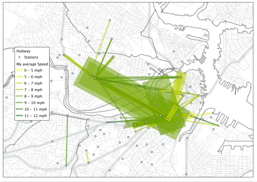 Hubway store station map